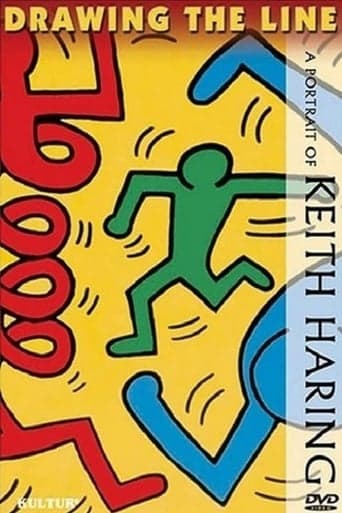 Drawing the Line: A Portrait of Keith Haring Poster