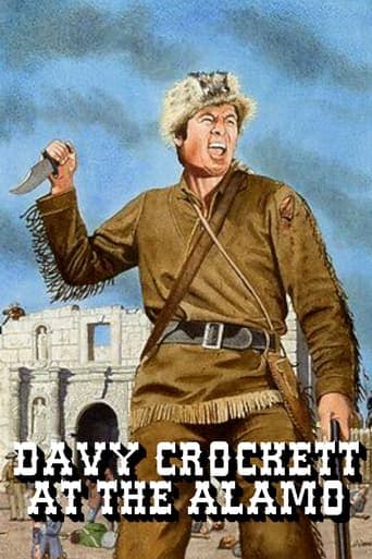 Davy Crockett at the Alamo Poster