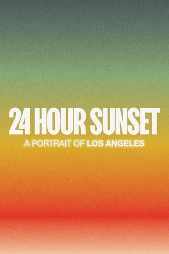 24 Hour Sunset Poster