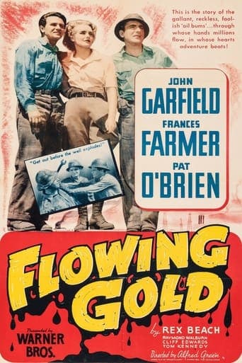 Flowing Gold Poster