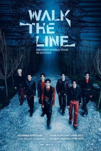 ENHYPEN WORLD TOUR 'WALK THE LINE' IN GOYANG Poster