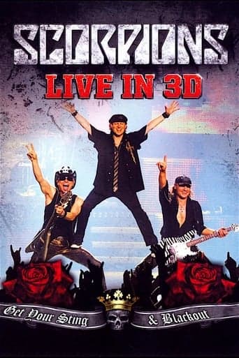 Scorpions: Get Your Sting & Blackout Live Poster