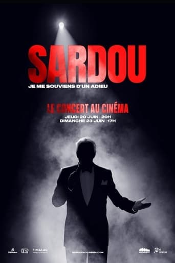 Michel Sardou : Je me souviens d'un adieu - Le concert au cinéma Poster