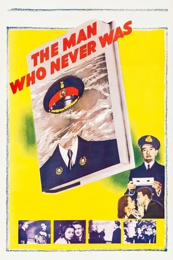 The Man Who Never Was Poster