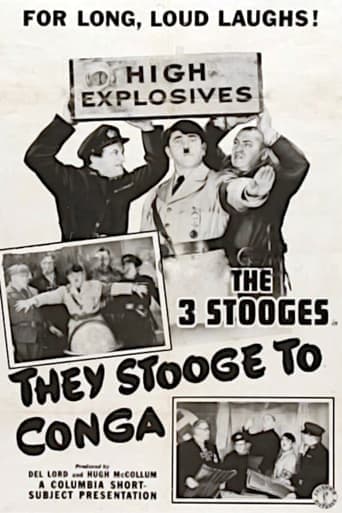 They Stooge to Conga Poster