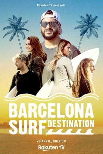 Barcelona Surf Destination Poster