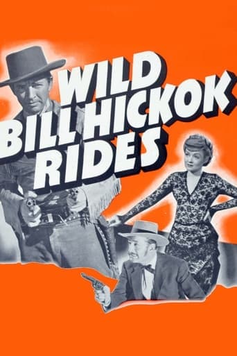 Wild Bill Hickok Rides Poster