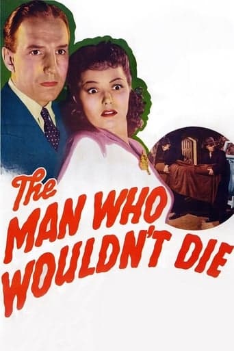 The Man Who Wouldn't Die Poster