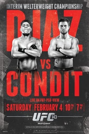 UFC 143: Diaz vs. Condit Poster