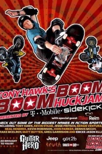 Tony Hawk's Boom Boom Huck Jam North American Tour Poster