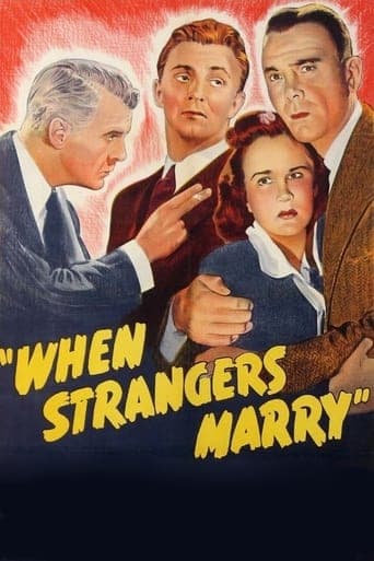 When Strangers Marry Poster