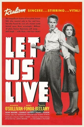 Let Us Live Poster