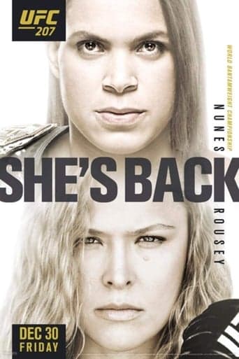 UFC 207: Nunes vs. Rousey Poster