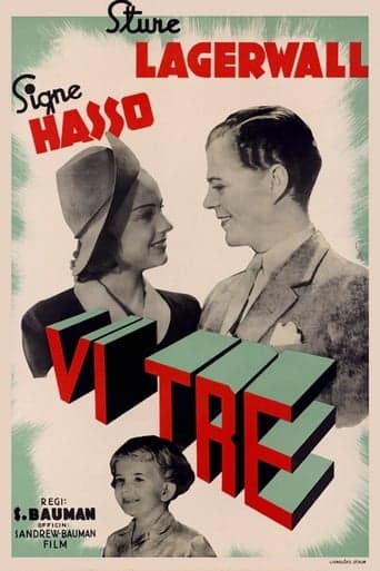 Vi tre Poster