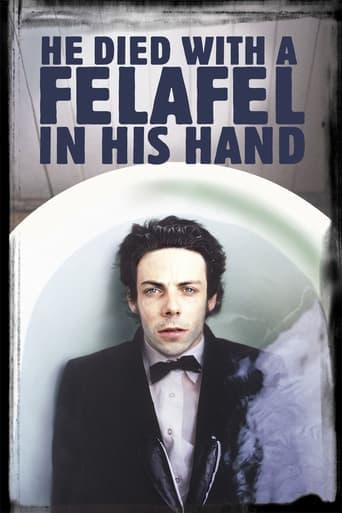 He Died with a Felafel in His Hand Poster