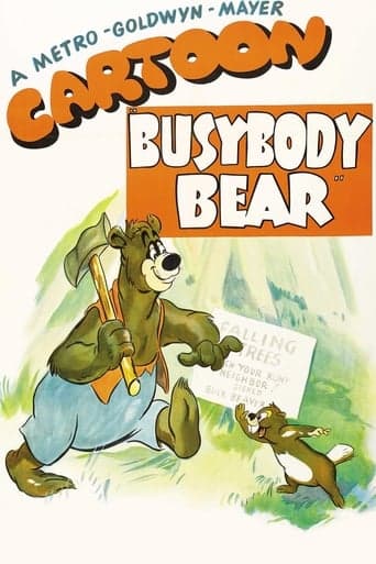 Busybody Bear Poster