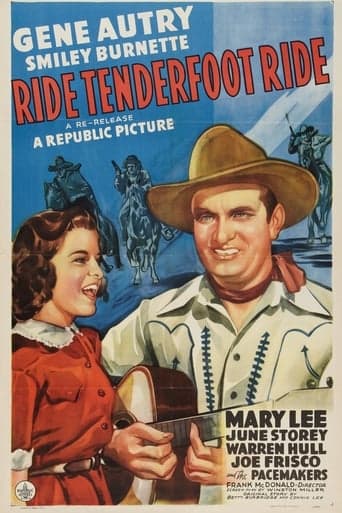 Ride, Tenderfoot, Ride Poster