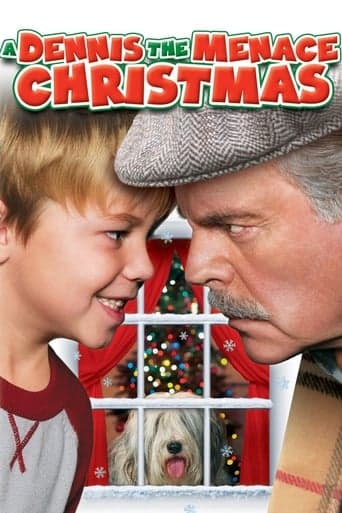 A Dennis the Menace Christmas Poster