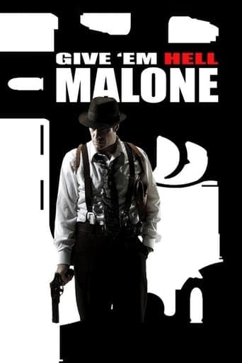 Give 'em Hell, Malone Poster