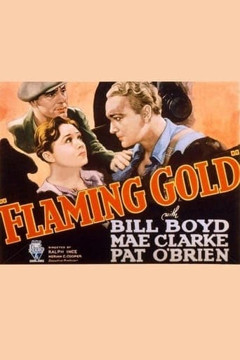 Flaming Gold Poster