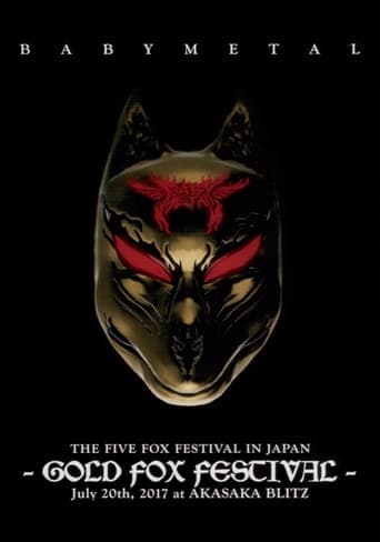 BABYMETAL THE FIVE FOX FESTIVAL IN JAPAN - GOLD FOX FESTIVAL Poster