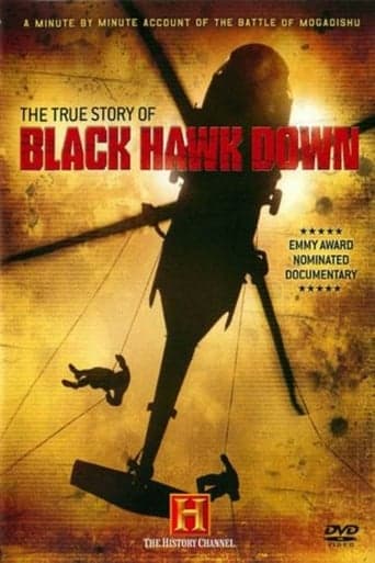 The True Story of Black Hawk Down Poster