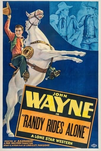 Randy Rides Alone Poster