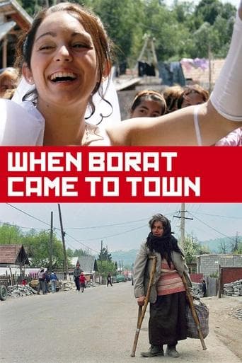 When Borat Came to Town Poster