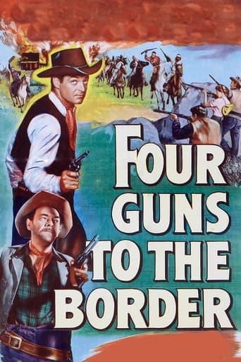 Four Guns to the Border Poster