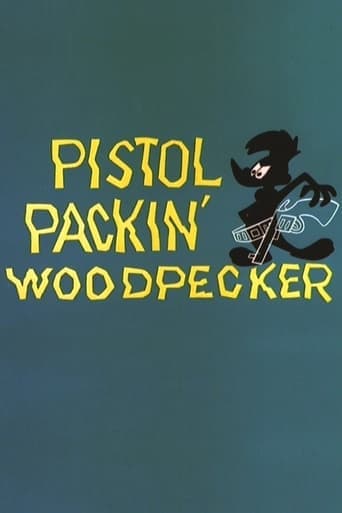 Pistol Packin' Woodpecker Poster