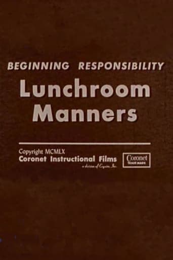 Lunchroom Manners Poster