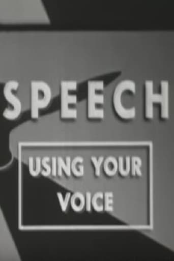 Speech: Using Your Voice Poster