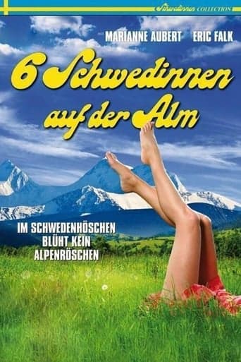 Six Swedish Girls in Alps Poster