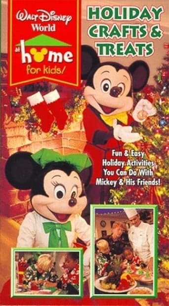 Walt Disney World at Home for Kids: Holiday Crafts and Treats Poster