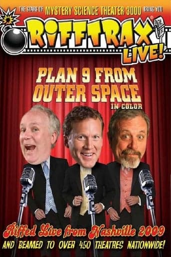 RiffTrax Live: Plan 9 from Outer Space Poster