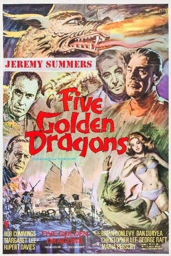 Five Golden Dragons Poster