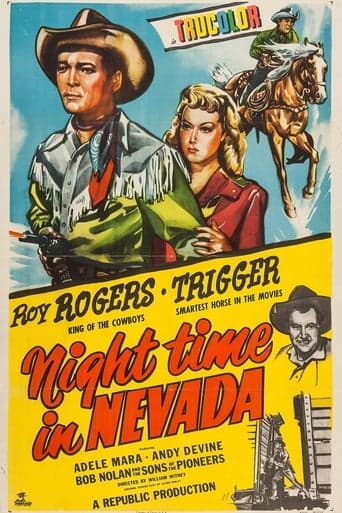 Night Time in Nevada Poster