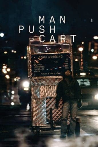 Man Push Cart Poster