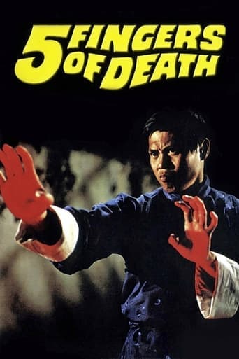 Five Fingers of Death Poster