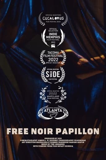 Free Noir Papillon Poster