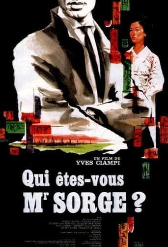 Who Are You, Mr. Sorge? Poster