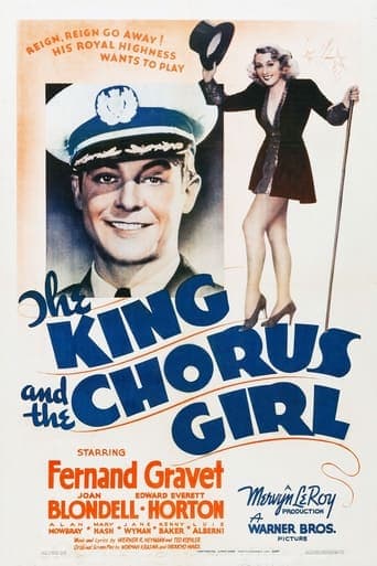 The King and the Chorus Girl Poster