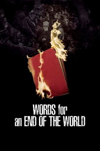 Words for an End of the World Poster