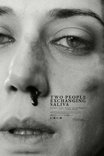 Two People Exchanging Saliva Poster