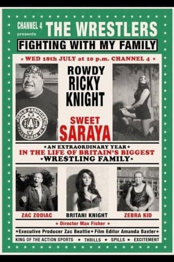 The Wrestlers: Fighting with My Family Poster