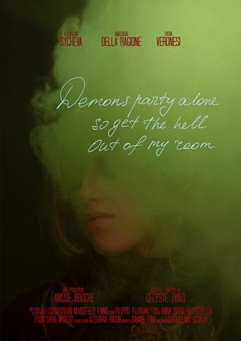 Demons party alone so get the hell out of my room Poster