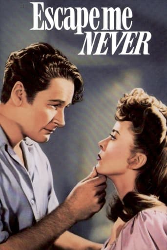 Escape Me Never Poster