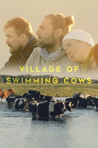 Village of Swimming Cows Poster