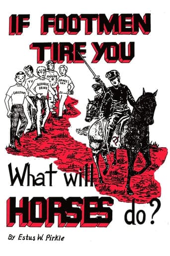 If Footmen Tire You, What Will Horses Do? Poster