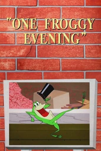 One Froggy Evening Poster